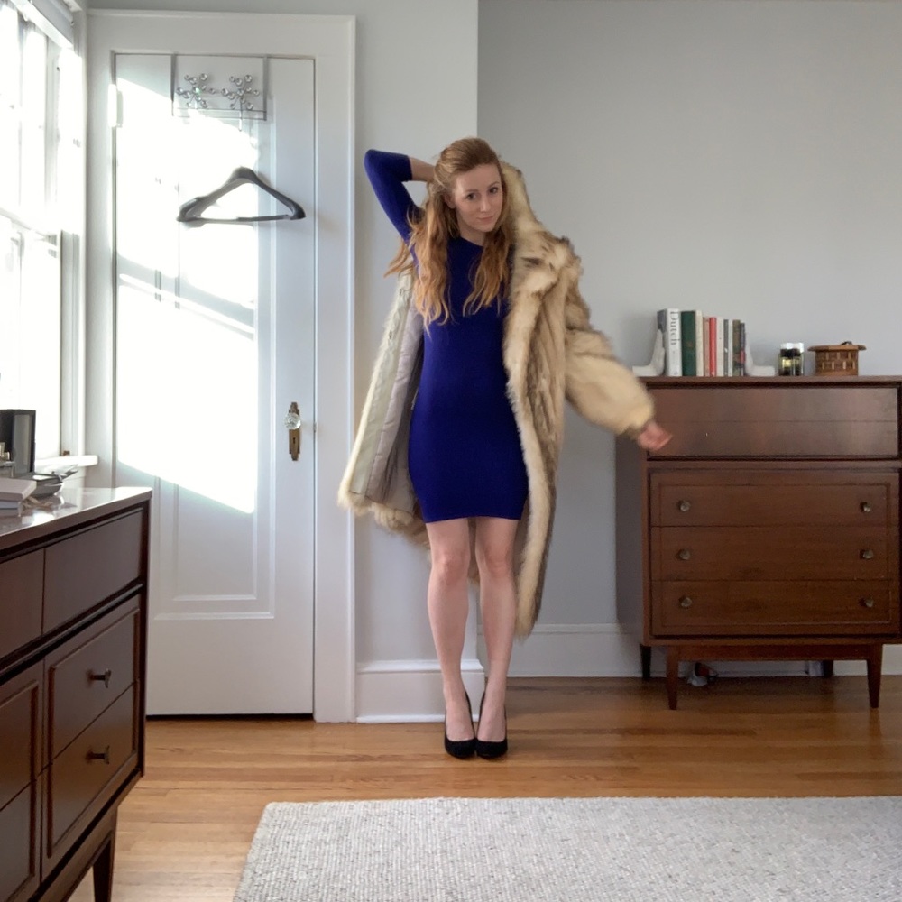 NWOT Knit JLo Sweater Dress